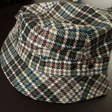 taste 체크 무늬 큐롯과 햇 세트