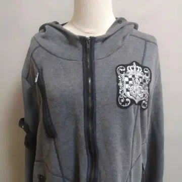 ALGONQUINS 그레이 후드 부착 후드티