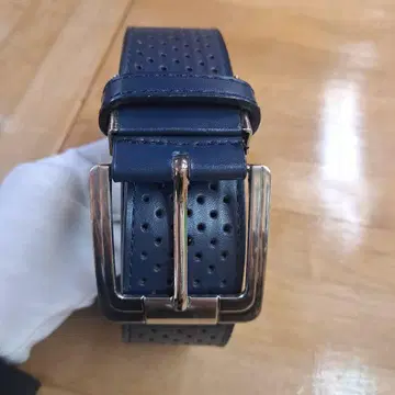 DOHO 네이비 펀칭 벨트