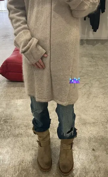 엔지니어 부츠 스웨이드 브라운 포커즈 11747391