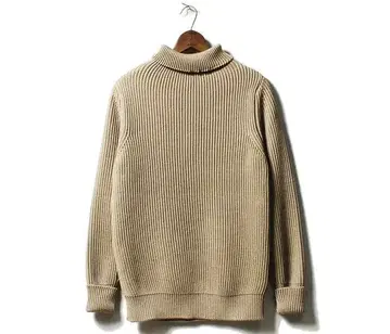 ANDERSEN-ANDERSEN 베이지 터틀넥 스웨터