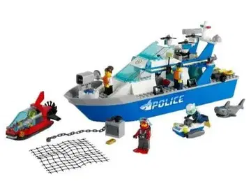 LEGO 레고 시티 폴리스 패트롤 보트 60277