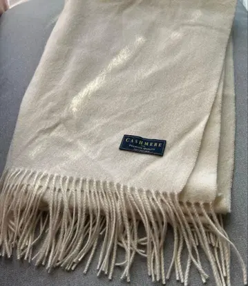 URBAN RESEARCH 캐시미어 머플러 스톨 아이보리