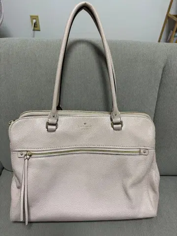 새상품급 케이트 스페이드 핸드백 핑크 베이지