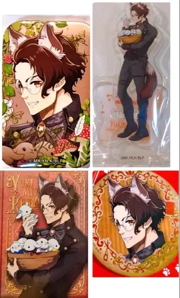 블루 록 유키미야 켄유 캔뱃지 스퀘어 캔 미니 미니 아크릴 스탠드 특전