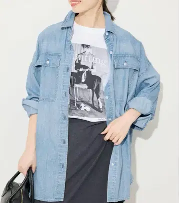 Healthy DENIM 헬시 데님 Almond 데님 셔츠