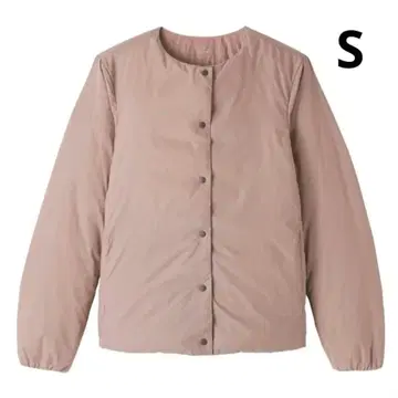 무인양품 노카라 경량 포켓터블 여성용 다운 자켓 S