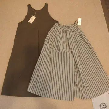 무인양품 원피스 & SELF-SERVICE 와이드 팬츠