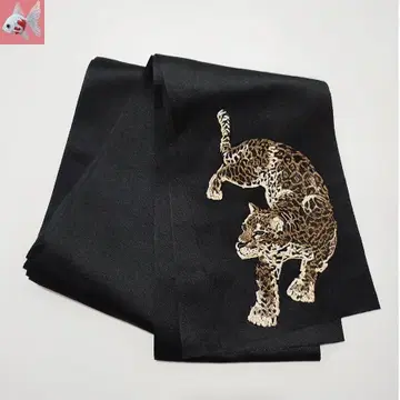 표범의 블랙 반폭 오비 1