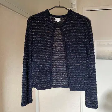 노카라 트위드 자켓 38