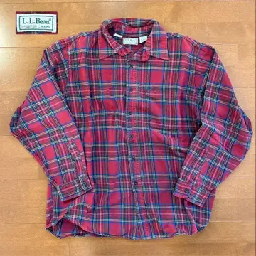 70's-80's L.L.Bean 엘엘빈 플란넬 셔츠 USA제