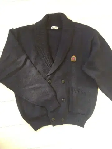 랜덤하우스 네이비 숄카라 가디건