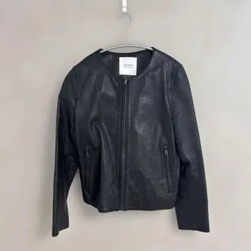 [ 새상품급 ] STUDIOUS 블랙 가죽 아우터 1