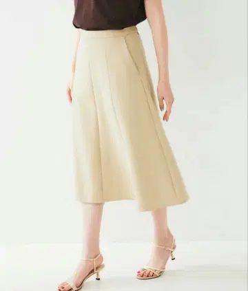 UNTITLED 2WAY 트윌 머메이드 스커트