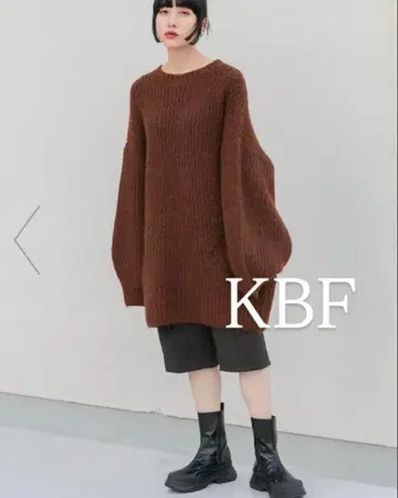 새상품 KBF 볼륨 니트 원피스