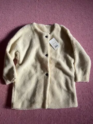 새상품 classical elf 베이지 플리스 자켓 M