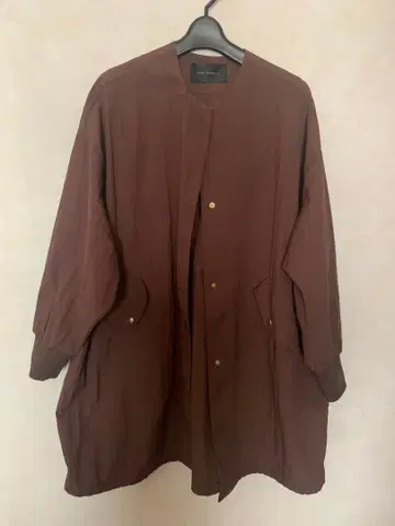 Mal. 구매 밑단 드로코드 블루종 미사용 브라운 레레레님