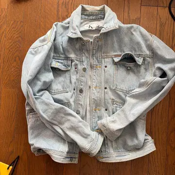 Calvin Klein 데님 자켓 L 사이즈 라이트 블루