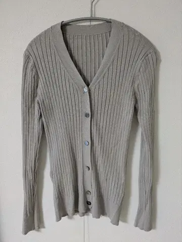 SOEJU 소쥬 긴팔 리브 가디건 S