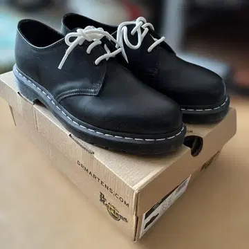 닥터마틴 3홀 가죽 신발