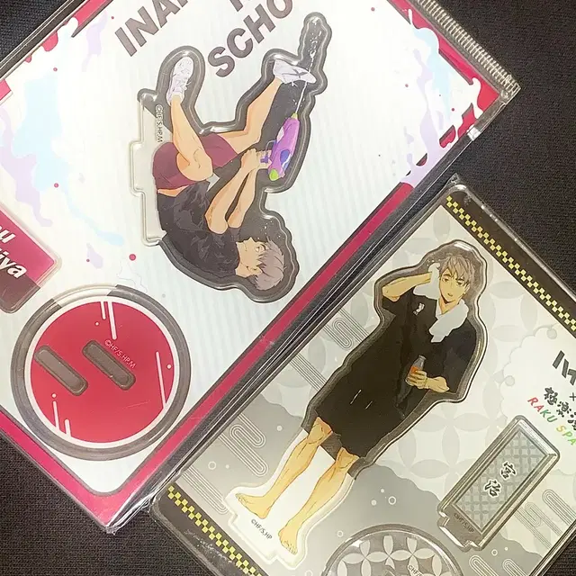 하이큐 미야 오사무 아크릴 스탠드 물총 물놀이 극락탕