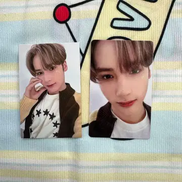 TXT 휴닝카이 MOAZONE 팬 라이브 FC 트레이딩 카드 2장