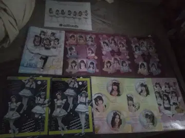 [ 24시간 이내 익명 배송 ] 메이드리밍 클리어 파일 10장 세트