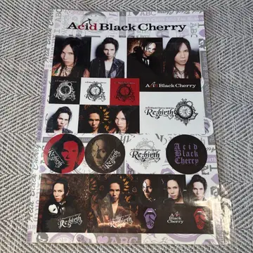 Acid Black cherry 스티커 Re:birth ABC 새상품