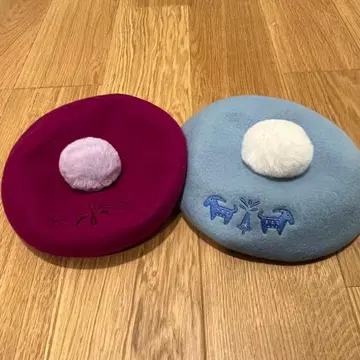 치하루 안나 베레모 시마무라 안나 디즈니 시마무라 모자