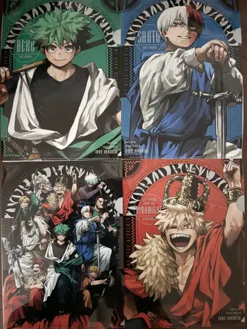 최강 점프 히로아카 신십걸 클리어 파일 묶음 판매