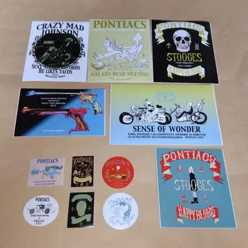 아사이 켄이치 PONTIACS 스티커 세트