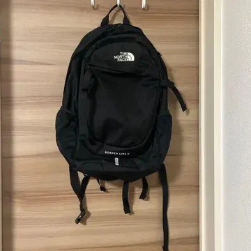THE NORTH FACE 보더 라인 II 블랙 백팩