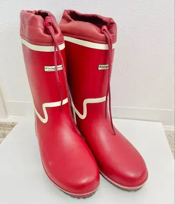 빨간 장화 M 사이즈