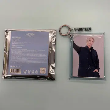 SEVENTEEN NEW 준 미니 파우치 트레이딩 카드 인스턴트 사진