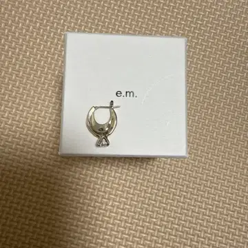 e.m. 후프 귀걸이 0901-AP195 한쪽 귀