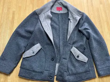 Full House 그레이 울 혼방 테일러드 자켓