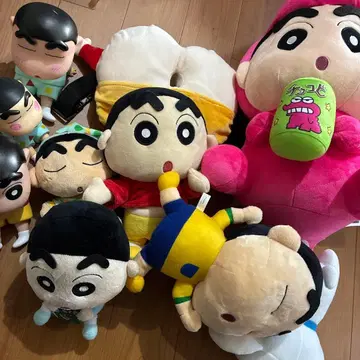 짱구는 못말려 굿즈 봉제 인형 묶음 판매 세트