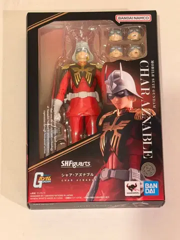 미개봉 새상품 S.H.Figuarts 샤아 아즈나블 피규어