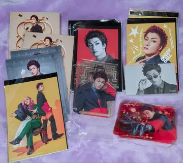 사토나카 마사미치 무대 하이카드 브로마이드 클리어 카드 세트