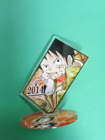 원피스 루피 아크릴 스탠드 2014년 디자인