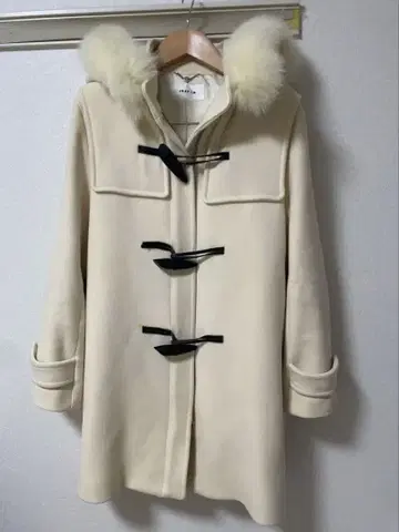 FRAY I.D 더플 코트 화이트