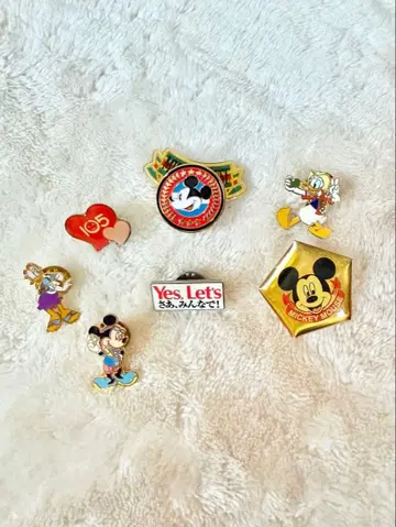 디즈니 핀즈 세트 미키, 도날드, 구피 등