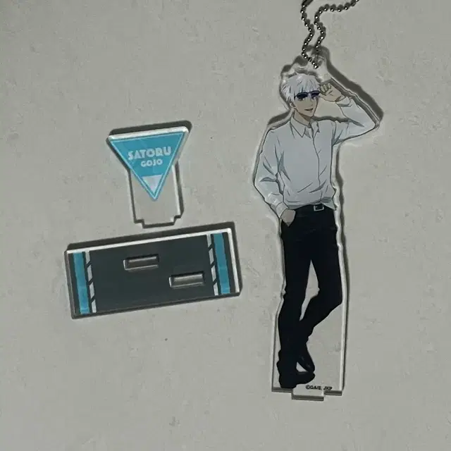 주술회전 고죠 사토루 아크릴 스탠드 키링