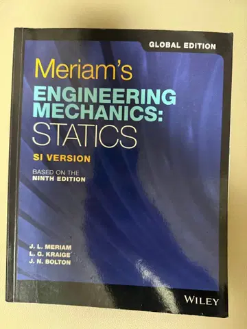 Meriam's Engineering Mechanics: Statics