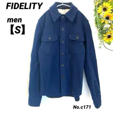 페델리티 fidelity CPO 자켓 S 남성용 울 단단한 원단
