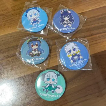 동방 project 후모후모 캔뱃지 5개
