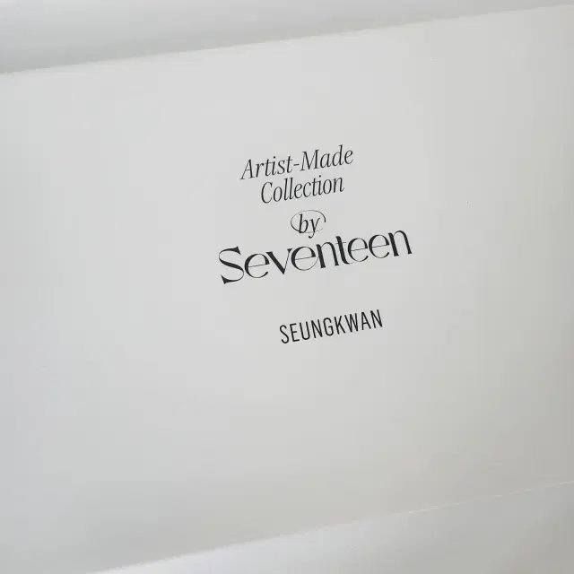 아티스트메이드 세븐틴 승관 부기백 스포츠백 미개봉 새상품