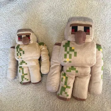 마인크래프트 봉제 인형 골렘 대소 세트