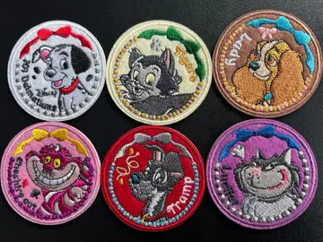 디즈니 자수 스티커