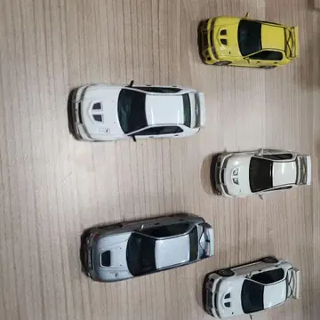 랜서 에볼루션 미니카 세트 5대